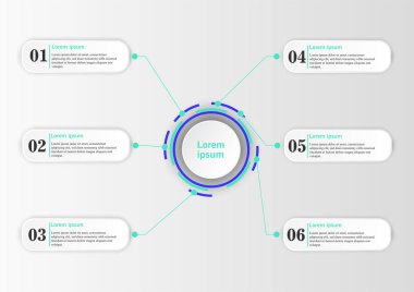 Sayı afiş şablon tasarlayın. Vektör.