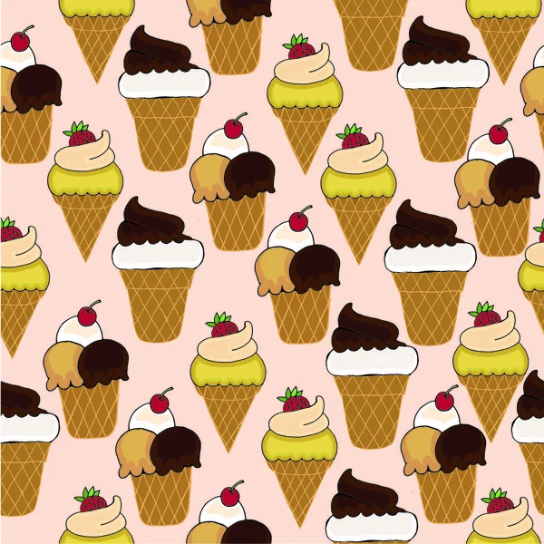 Krem. Bej renkli arka plan üzerinde vektör seamless modeli.