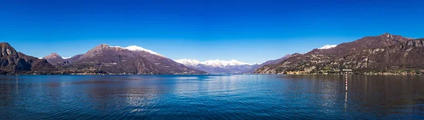 Kijk Aan Het Comomeer Gezien Vanaf Bellagio Lombardije Italië — Stockfoto