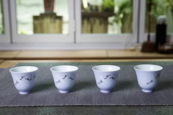 Chinese Teapot Tea Cups — Stock Photo, Image