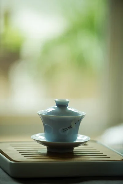 Chinese Teapot Tea Cups — Stock Photo, Image