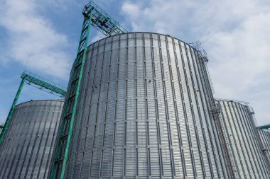 Tahıl ambarı özel yer tahıl uzun süreli depolama için donatılmış.