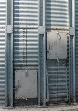 Tahıl ambarı özel yer tahıl uzun süreli depolama için donatılmış.