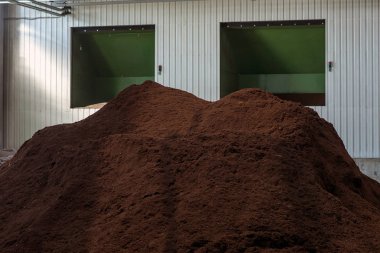 Turba kesir, işleme tesisi