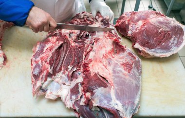 kesim et et dükkanda