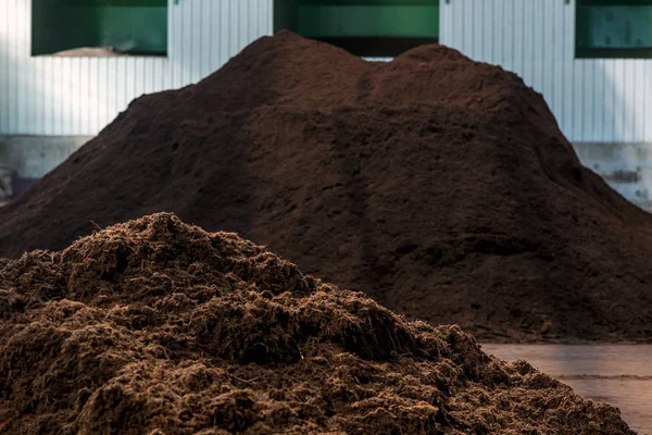 Peat Fraction Processing Plant — Stock Photo, Image