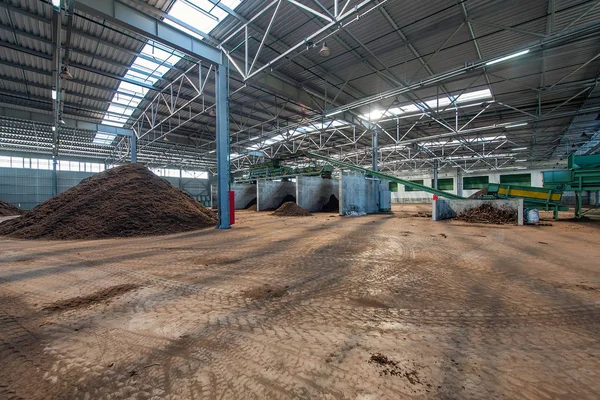 Peat Fraction Processing Plant — Stock Photo, Image