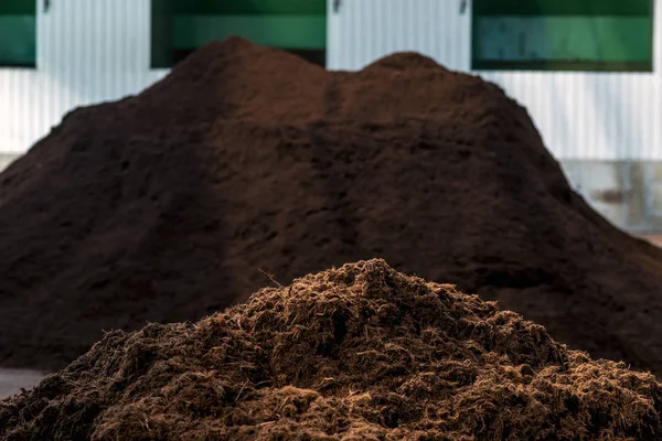 Peat Fraction Processing Plant — Stock Photo, Image