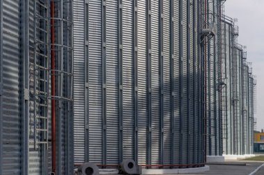 Tahıl ambarı özel yer tahıl uzun süreli depolama için donatılmış.