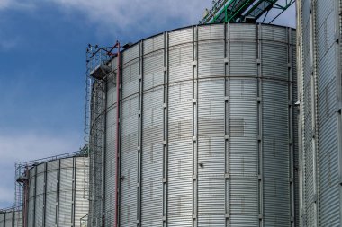 Tahıl ambarı özel yer tahıl uzun süreli depolama için donatılmış.