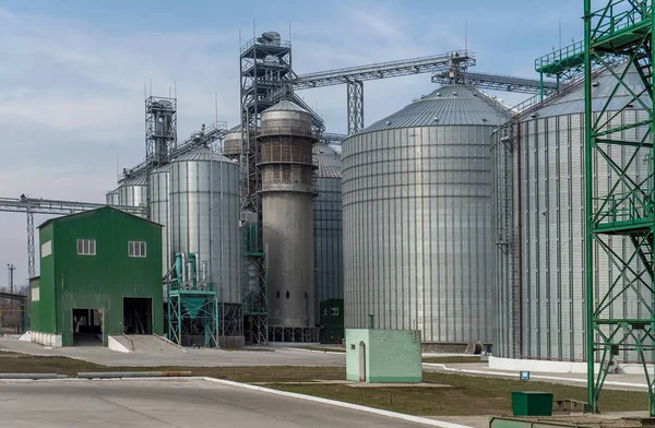 Grenier Spécialement Équipé Pour Stockage Long Terme Grain — Photo