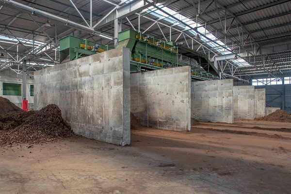 Peat Fraction Processing Plant — Stock Photo, Image