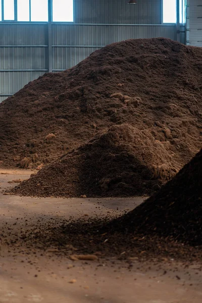 Fracción Turba Planta Transformación — Foto de Stock