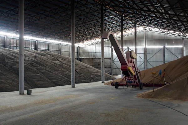 Warehouse Shed Storing Grain Crops — Stock Photo, Image