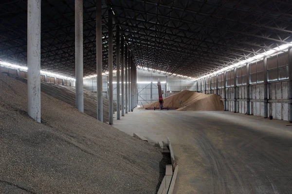 Warehouse Shed Storing Grain Crops — Stock Photo, Image