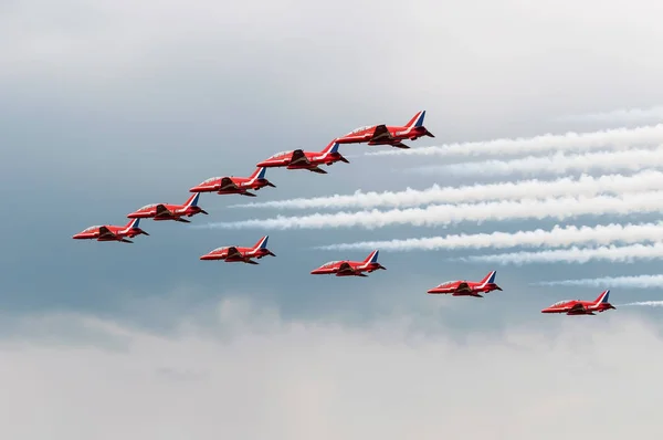 Maribor Slovenya Haziran 2011 Kırmızı Oklar Raf Hawks Büyük Savaş — Stok fotoğraf