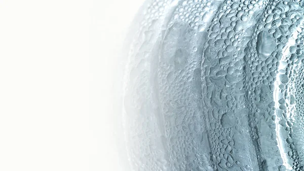 Close-up condensatie op fles — Stockfoto
