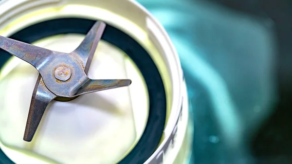 Metal paslanmaz çelik blender bıçağını kapat 