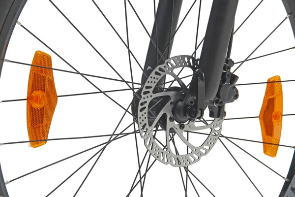 Isolated Bicycle Disc Brake — 图库照片