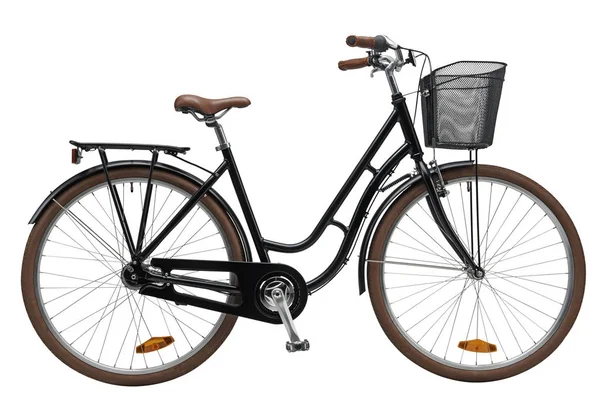 자전거는 배경에 고립되어 있습니다 자전거 — 스톡 사진