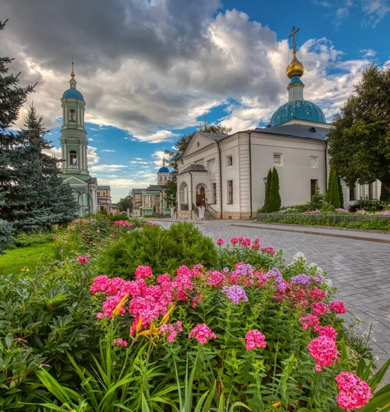 Vvedenskij Kloster Optina Pustyn Optina Skete Östortodox Kloster Ett Komplex — Stockfoto