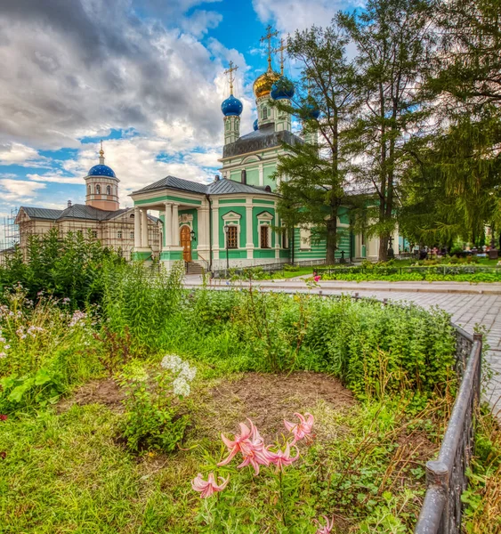 Vvedenskij Kloster Optina Pustyn Optina Skete Östortodox Kloster Ett Komplex — Stockfoto