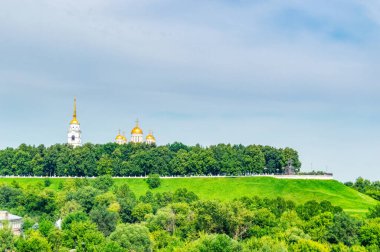 Kutsal Bakire Meryem varsayımının katedrali. Vladimir, Rusya, Temmuz 2018