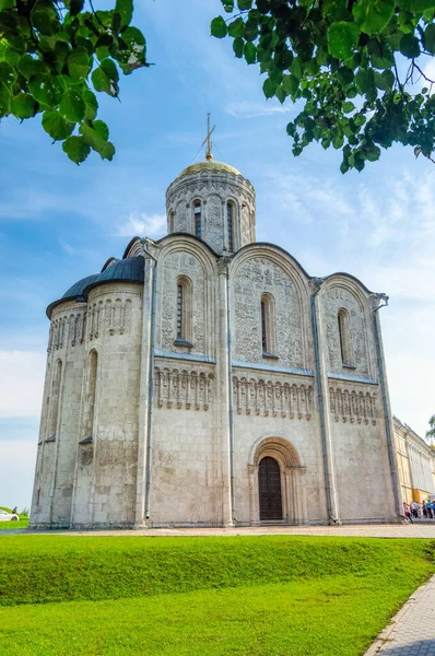 Katedralen Saint Demetrius Katedralen Saint Demetrius Katedral Den Antika Ryska — Stockfoto