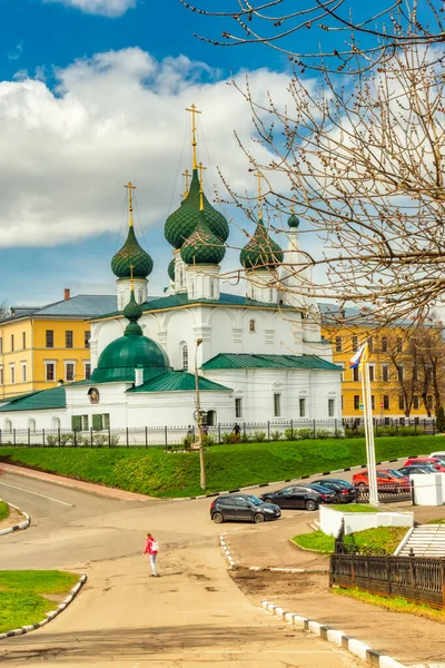 Frälsarens Kyrka Stan Äldsta Kyrkorna Jaroslavl Del Rysslands Gyllene Ring — Stockfoto