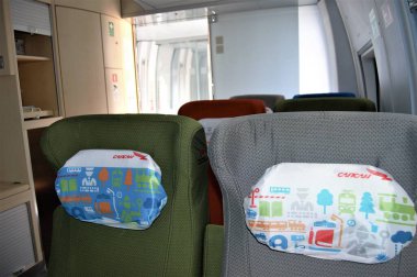 Modern yüksek hızlı tren 