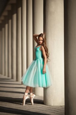 zarif balerin ve dansçılar