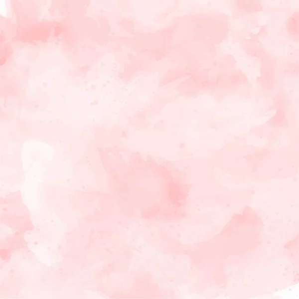 Růžový Akvarel Jemné Vektorové Pozadí — Stockový vektor