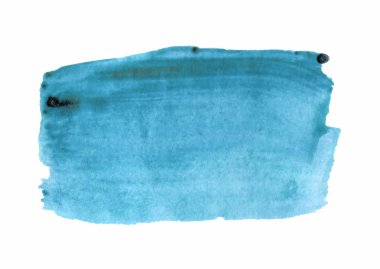 Mavi sulu boya leke vektör