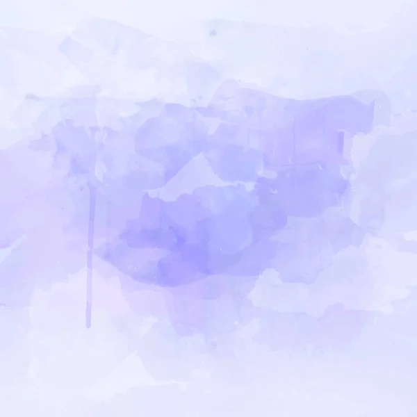 Modré Fialové Akvarel Pozadí Vektor — Stockový vektor