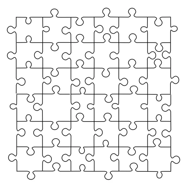 Modèle Puzzle Art Vectoriel — Image vectorielle