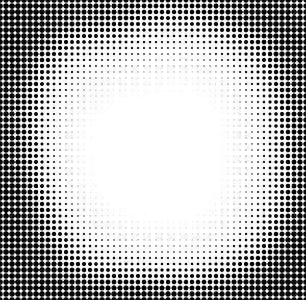 Halftone pattern vector background