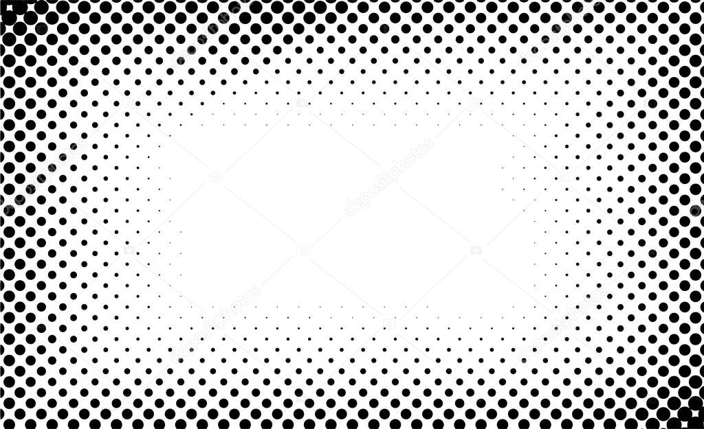 Halftone pattern vector background
