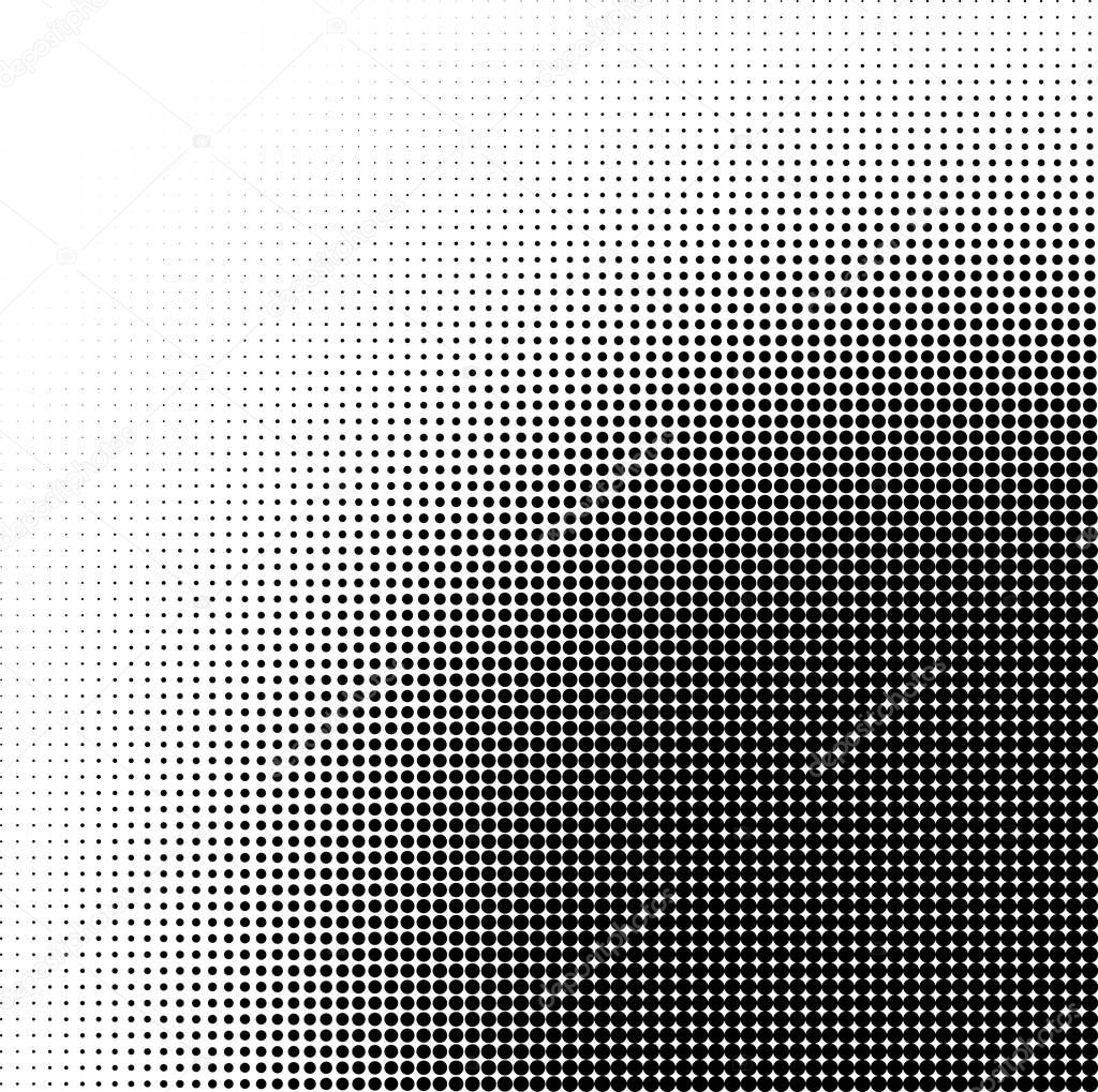 Halftone pattern vector background