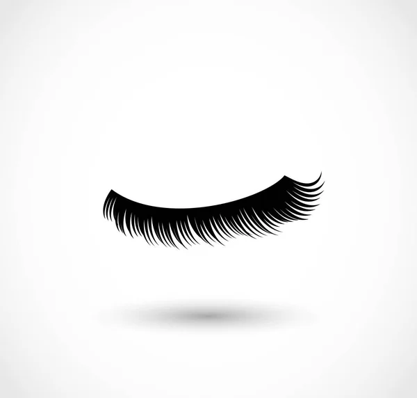 Eyelashes Vector Illustration Beauty — Stock Vector