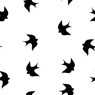 Güzel basit sorunsuz swallow desen