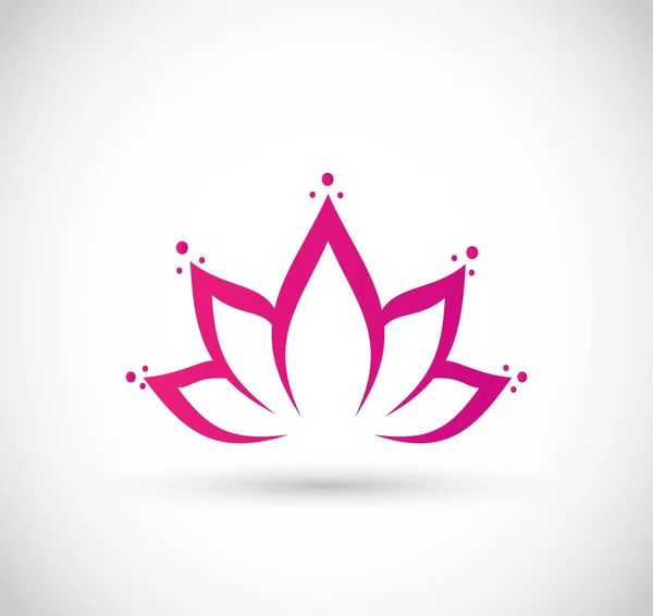Lotus Λουλούδι Εικόνα Διάνυσμα — Διανυσματικό Αρχείο