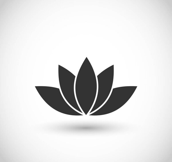 Цветочный вектор лотоса
