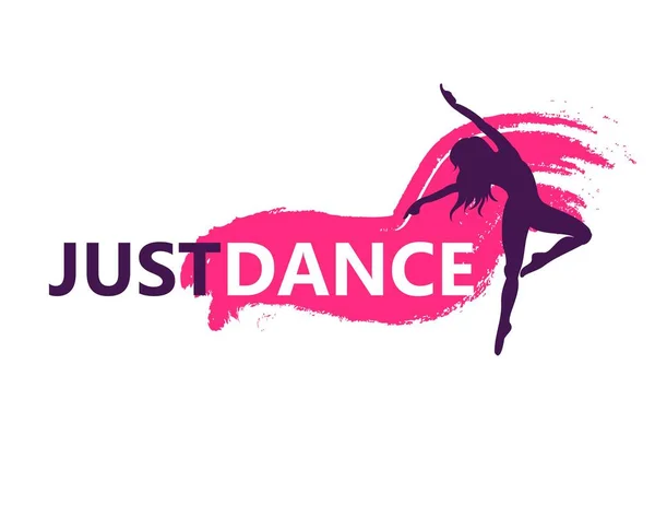 Танцювальний Логотип Векторний Дизайн Символ Ліцензійні Стокові Ілюстрації