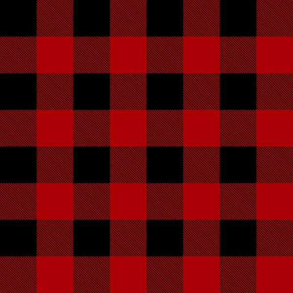 Lumberjack Plaid Pattern Vector — Stock Vector