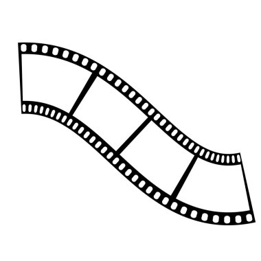 Film şeridi illüstrasyon vektör resim - birden çok kullanım olanakları