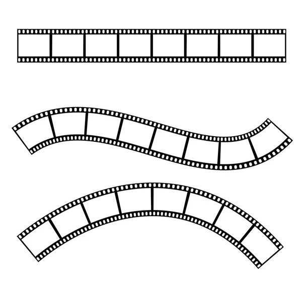 Filmstrip Εικονογράφηση Διάνυσμα Τέχνη Πολλαπλές Δυνατότητες Χρήσης — Διανυσματικό Αρχείο