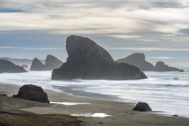 Oregon Coast Highway 101 - Pasifik Kuzeybatı Pasifik Okyanusu