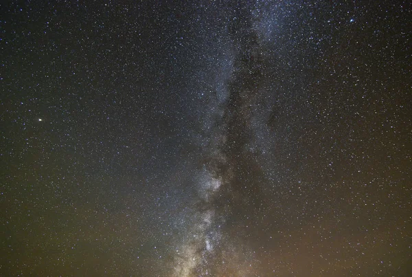 Milchstraße Galaxie Sternenbild Aufgenommen Während Nordkalifornien — Stockfoto