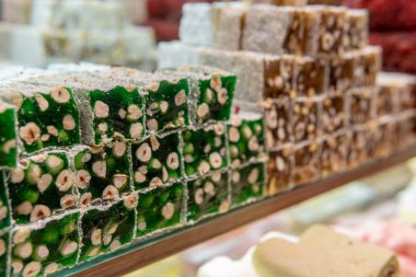 İstanbul'da Renkli Türk Lokumu