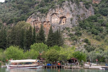 Dalyan Caunos Kaya Mezarları